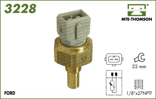 MTE-Thomson 3228 Sensor, coolant temperature 3228