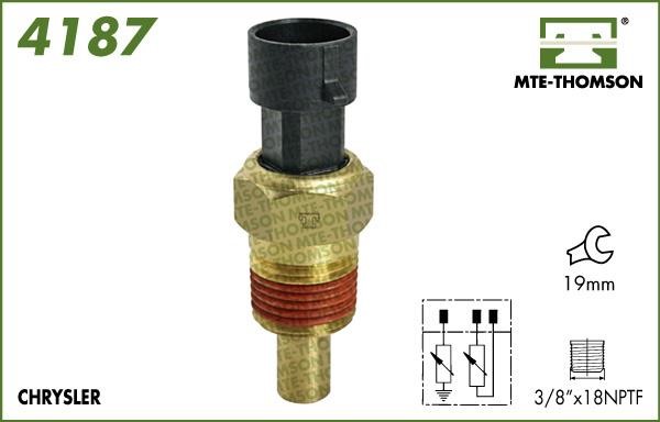 MTE-Thomson 4187 Sensor, coolant temperature 4187