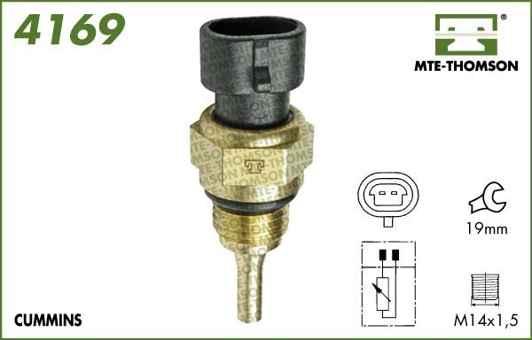 MTE-Thomson 4169 Sensor, coolant temperature 4169