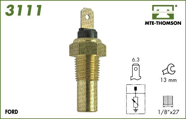 MTE-Thomson 3111 Sensor, coolant temperature 3111