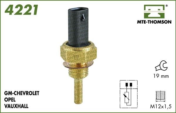 MTE-Thomson 4221 Sensor, coolant temperature 4221