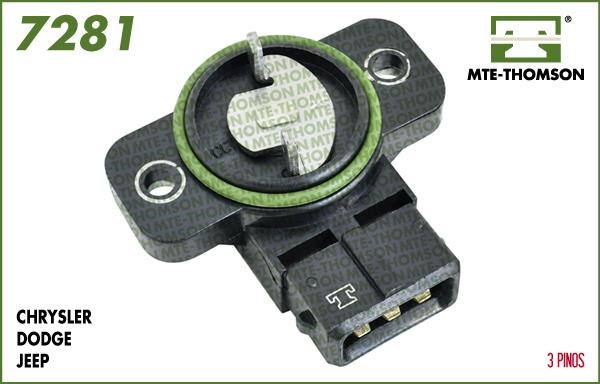 MTE-Thomson 7281 Throttle position sensor 7281