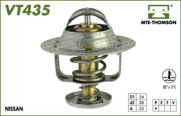 MTE-Thomson VT435.88 Thermostat, coolant VT43588