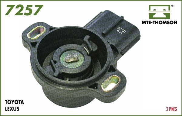 MTE-Thomson 7257 Throttle position sensor 7257