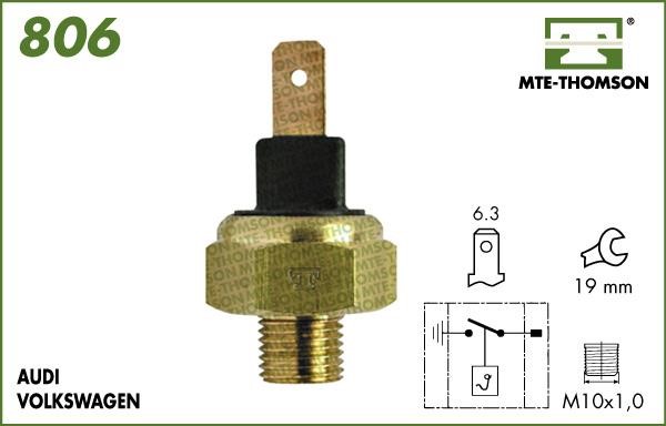 MTE-Thomson 806.120 Temperature Switch, coolant warning lamp 806120