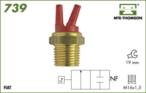 MTE-Thomson 739 Fan switch 739