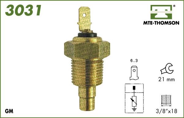 MTE-Thomson 3031 Sensor, coolant temperature 3031