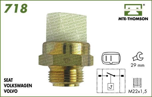 MTE-Thomson 718.82/75 Fan switch 7188275