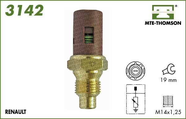 MTE-Thomson 3142 Sensor, coolant temperature 3142