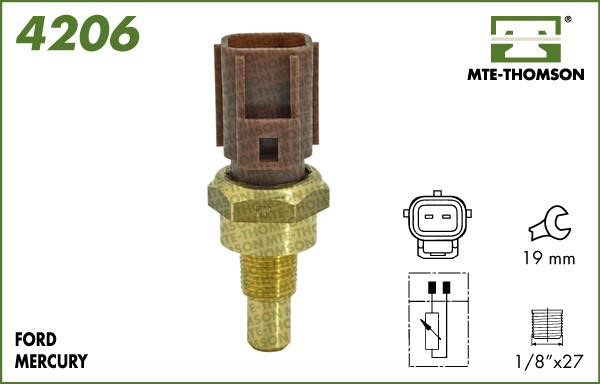 MTE-Thomson 4206 Sensor, coolant temperature 4206
