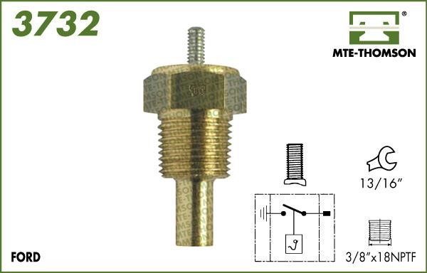 MTE-Thomson 3732 Fan switch 3732