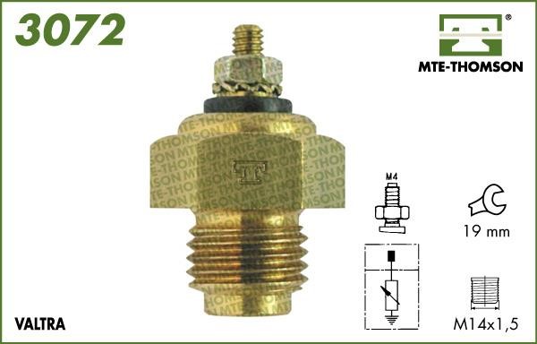 MTE-Thomson 3072 Sensor, coolant temperature 3072