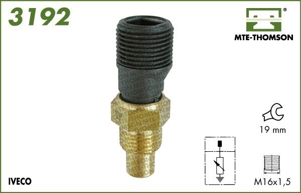 MTE-Thomson 3192 Sensor, coolant temperature 3192