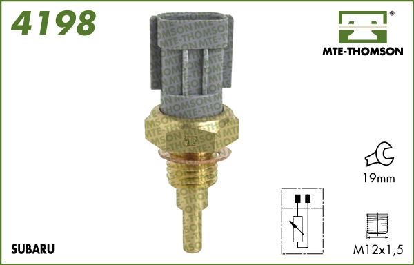 MTE-Thomson 4198 Sensor, coolant temperature 4198