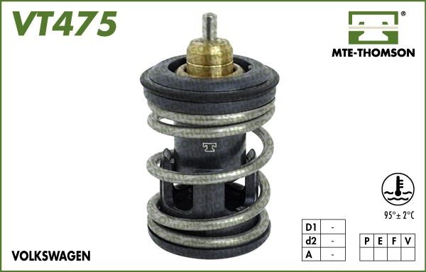 MTE-Thomson VT475.95 Thermostat, coolant VT47595