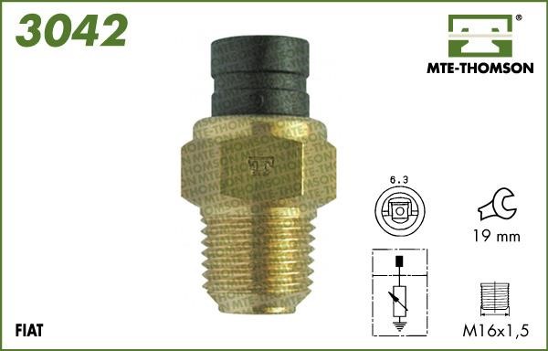 MTE-Thomson 3042 Sensor, coolant temperature 3042