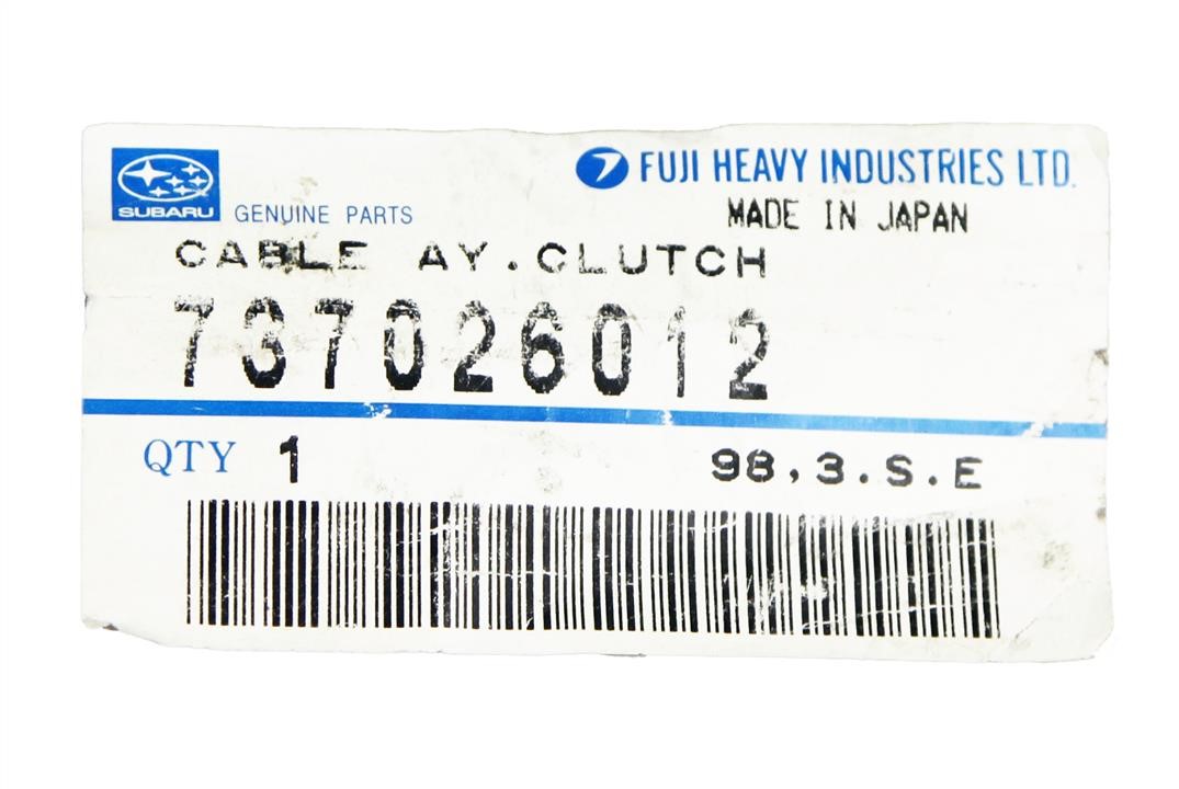 Buy Subaru 737026012 at a low price in United Arab Emirates!