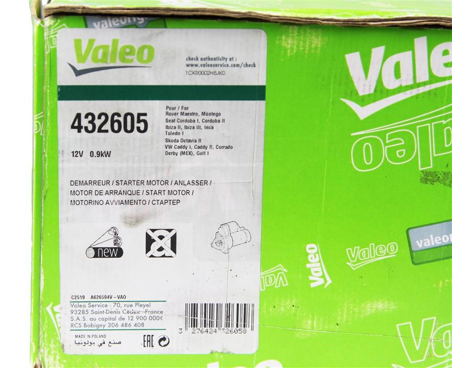 Buy Valeo 432605 – good price at EXIST.AE!