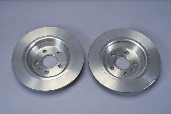 Rear brake disc, non-ventilated AutoMega 120005610