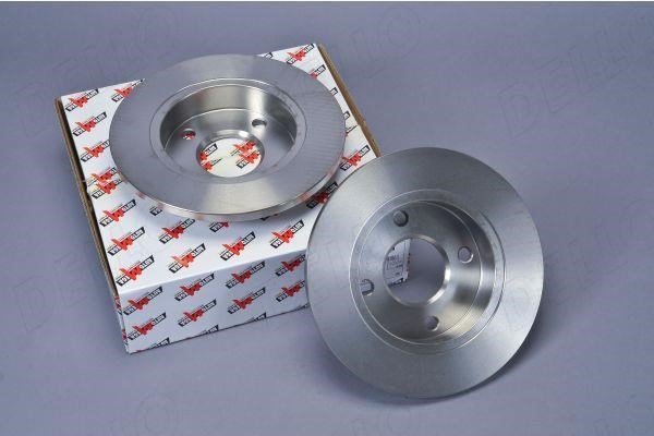 AutoMega 120003010 Unventilated front brake disc 120003010