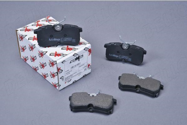 AutoMega 120002010 Brake Pad Set, disc brake 120002010