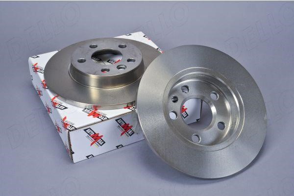 AutoMega 120038710 Rear brake disc, non-ventilated 120038710