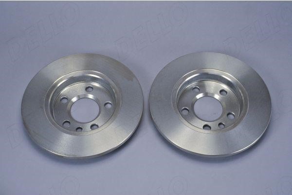 Rear brake disc, non-ventilated AutoMega 120038710