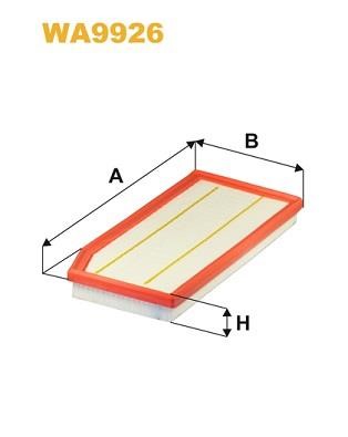 WIX WA9926 Air filter WA9926