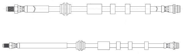 CEF 514865 Brake Hose 514865