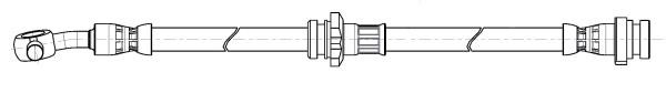 CEF 514990 Brake Hose 514990