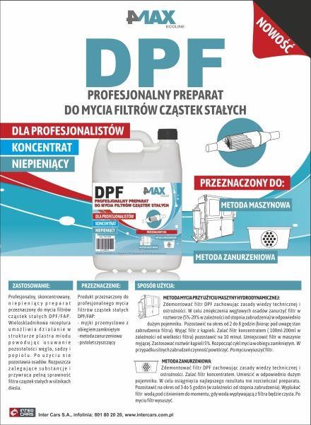 Diesel Particulate Filter (DPF) Cleaner, 5 L 4max 1305-01-0055E