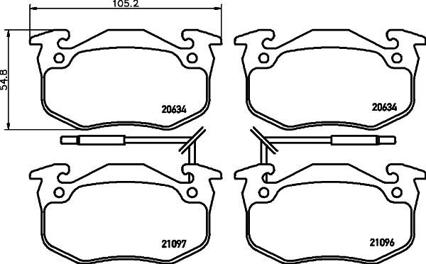 Buy Hella 8DB355018941 – good price at EXIST.AE!