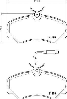 Buy Hella 8DB355017841 – good price at EXIST.AE!