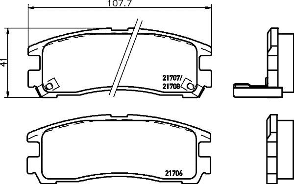 Buy Hella 8DB355016591 – good price at EXIST.AE!
