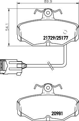 Buy Hella 8DB355018121 – good price at EXIST.AE!