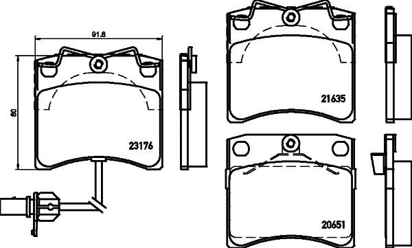 Buy Hella 8DB355018521 – good price at EXIST.AE!