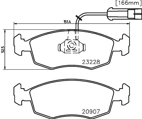 Buy Hella 8DB355008521 – good price at EXIST.AE!