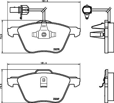 Buy Hella 8DB355008921 – good price at EXIST.AE!