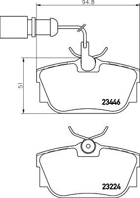 Buy Hella 8DB355018571 – good price at EXIST.AE!