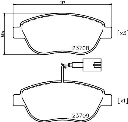 Buy Hella 8DB355018831 – good price at EXIST.AE!