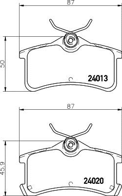 Buy Hella 8DB355011511 – good price at EXIST.AE!