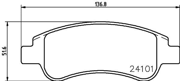 Buy Hella 8DB355011521 – good price at EXIST.AE!