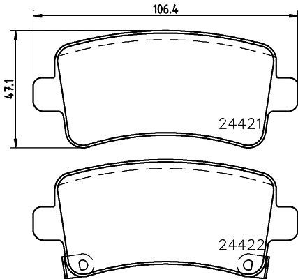 Buy Hella 8DB355037651 – good price at EXIST.AE!