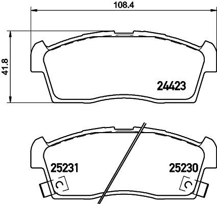 Buy Hella 8DB355016111 – good price at EXIST.AE!