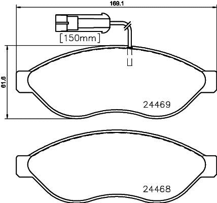 Buy Hella 8DB355020661 – good price at EXIST.AE!