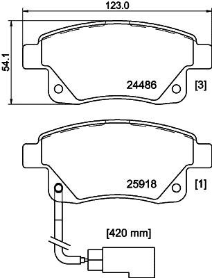 Buy Hella 8DB355012781 – good price at EXIST.AE!