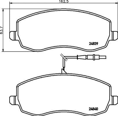 Buy Hella 8DB355013871 – good price at EXIST.AE!