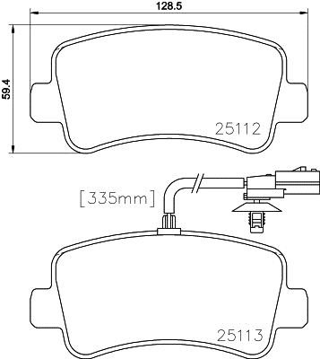 Buy Hella 8DB355015301 – good price at EXIST.AE!