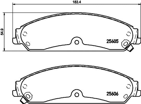 Buy Hella 8DB355020541 – good price at EXIST.AE!