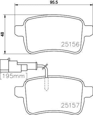 Buy Hella 8DB355015541 – good price at EXIST.AE!